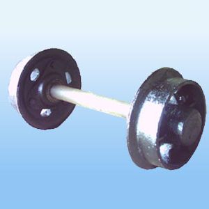 1T、1.5T礦車輪對(duì)